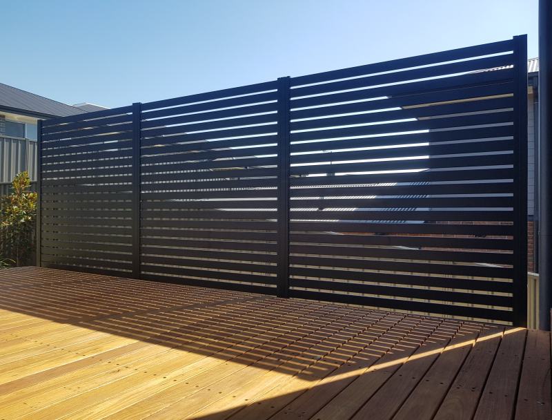 No Boundaries Fencing Aluminium Slat Screening